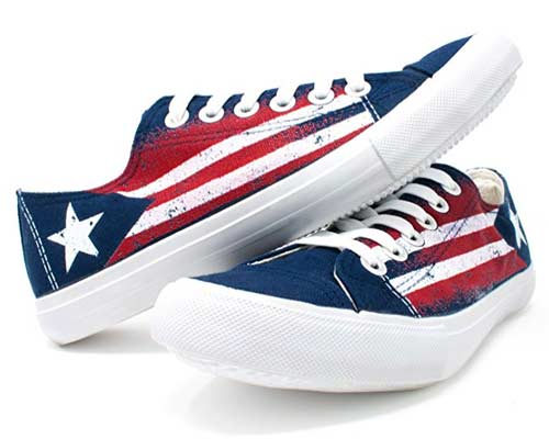 pr flag shoes