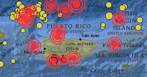 puerto rico tremors