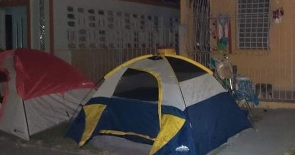 puerto ricans in tents