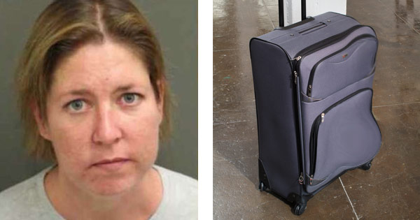 florida man suffocated luggage