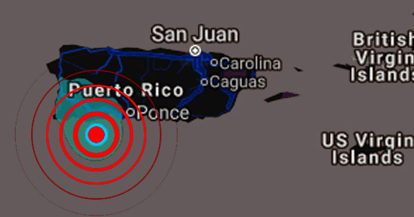 puerto rico February earthquake