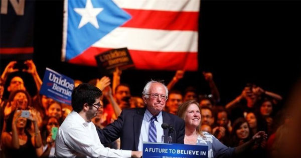 bernie sanders puerto rico money