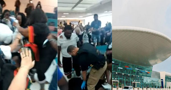 puerto rico airport fight