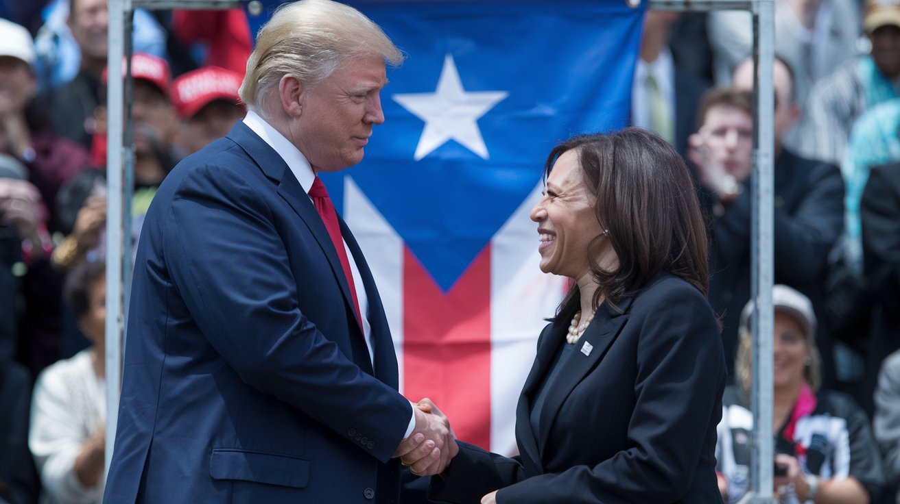 trump kamala puerto rico