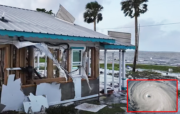 hurricane helene aftermath florida cedar key