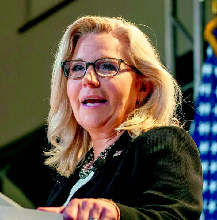 Liz Cheney claims that Trump supporters within the GOP are abandoning their core values.