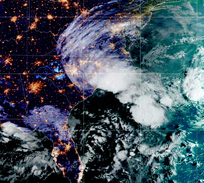 Storm batters the Carolinas with unprecedented levels of rainfall