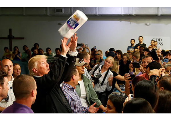 trump paper towels puerto rico