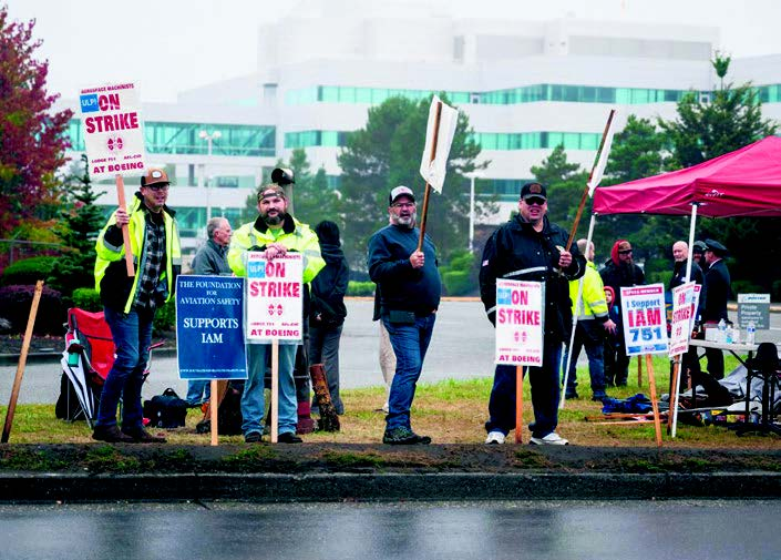 Boeing and employees brace for a protracted battle, even with the expenses of the strike.