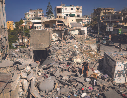 Israel instructs inhabitants of a city in eastern Lebanon to leave.