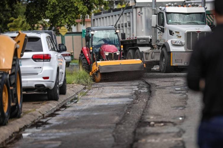 Over 2,479 roadways resurfaced in San Juan thus far