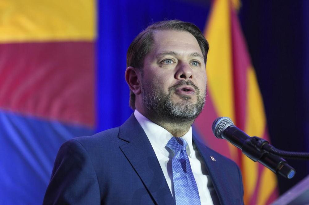 Ruben Gallego secures victory in Arizona Senate race, overcoming Kari Lake.