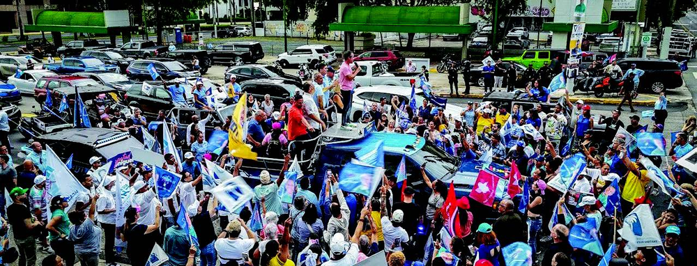 Thousands assemble in San Juan for the conclusion of Romero Lugo’s campaign